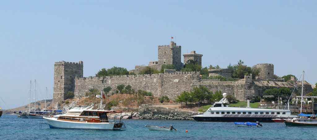 The Castle of St. Peter was built by the Knights Hospitaller.